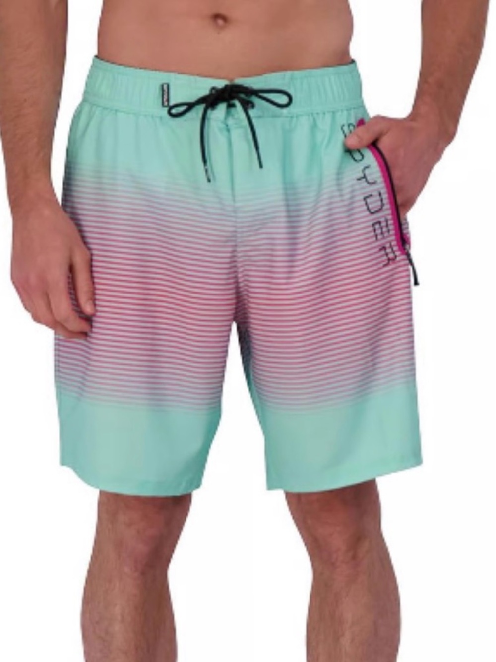 Spyder Ombré Men’s Swim Shorts(Size Large)